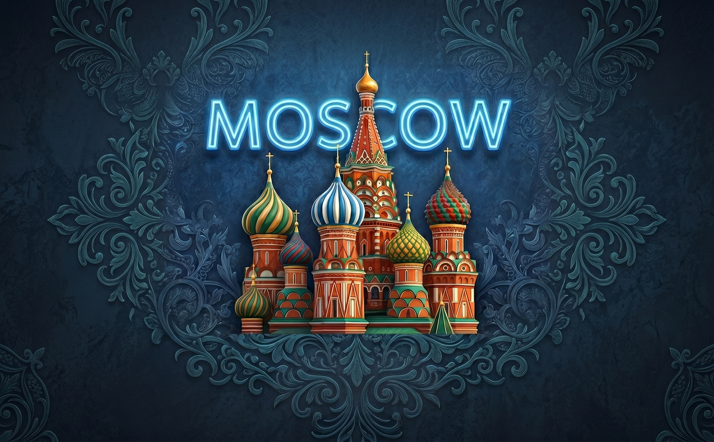 Moscow poker room artwork